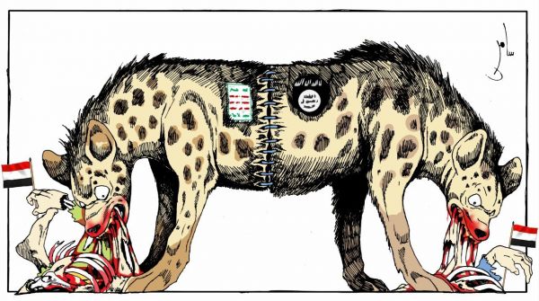 كاريكاتير بريشة سامر الشميري
